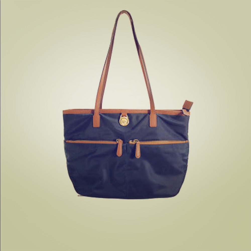 MK Kempton navy tote